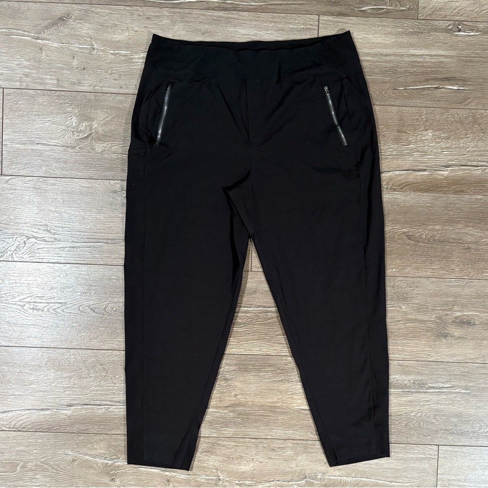 Athleta Black Track Pants